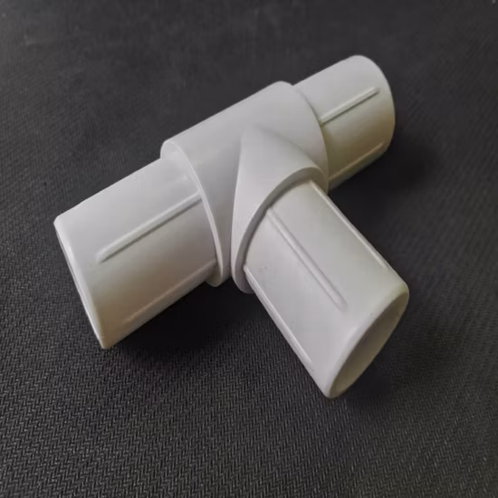 Plastic Plain Pipe Fitting Material White Price PVC Compound Crystal Granules Made in China