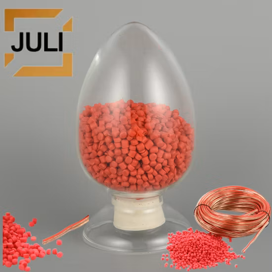 China Manufacturer High Quality PVC Cable PVC Compound Flexible Granules for Cables and Wires
