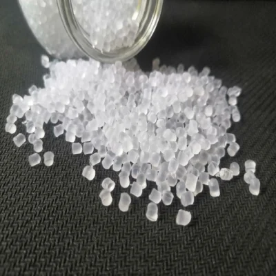 High Performance Natural PVC Plastic Raw Material Compound Pellets Transparent PVC Granules 60-70A for Shoes Sole Slipper in Africa Market
