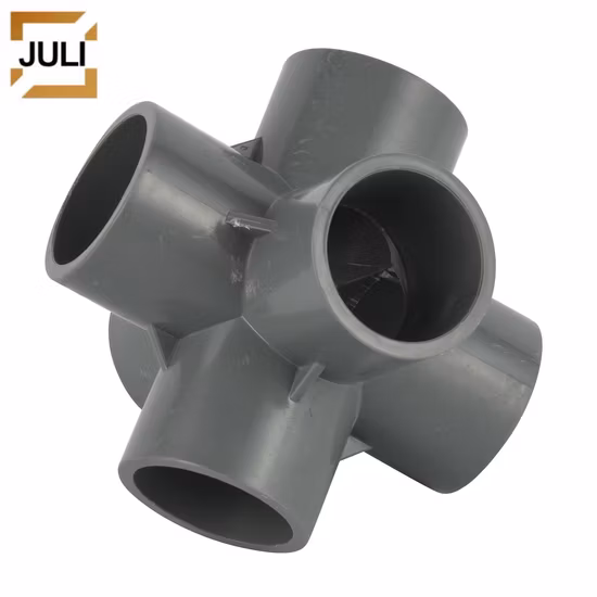 Plastic Plain Pipe Fitting Material White Price PVC Compound Crystal Granules Made in China