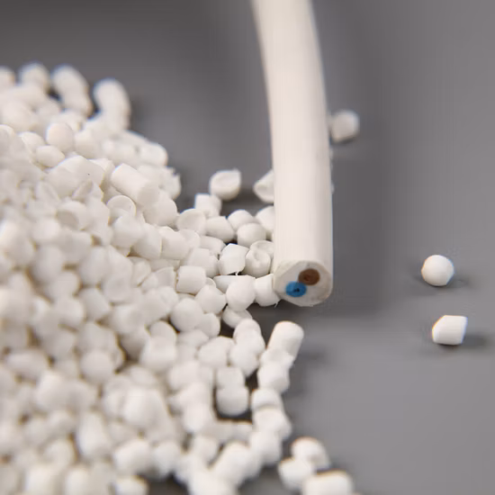 Factory Price Insulation Electronic PVC Particles Raw Material PVC Granules for Wire Cable