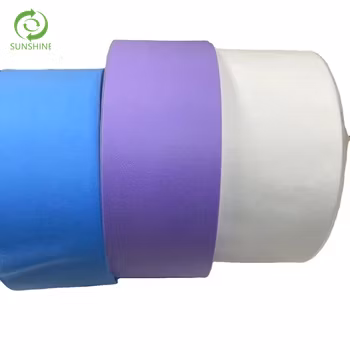 Biodegradable Spunbond Meltblown Non Woven Fabrics 50GSM