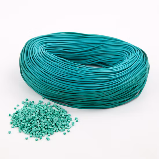 Factory Price Insulation Electronic PVC Particles Raw Material PVC Granules for Wire Cable