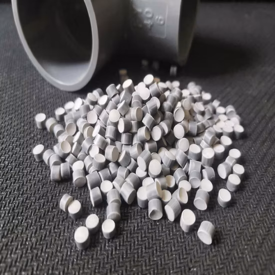 Factory Price Polyvinyl Polymer High Quality Rigid PVC Compound UPVC Granules for Making PVC Pipe Fittings