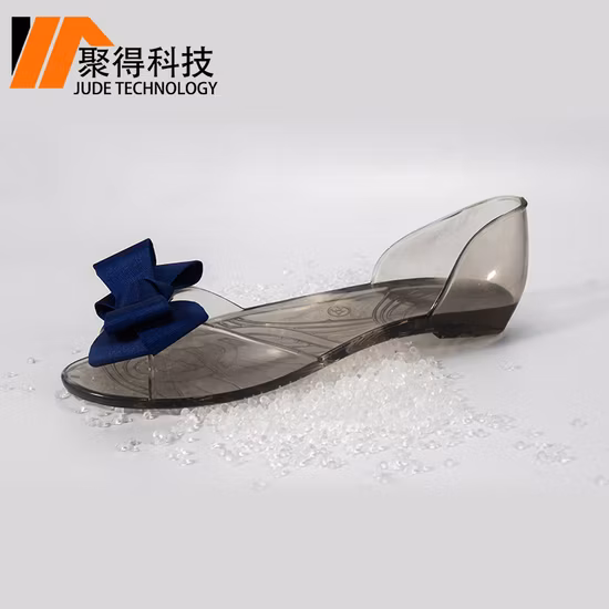 Foam PVC Granules for Sports Shoes Slipper Sandal Soft PVC Pellets / PVC for Shoe Sole Material / Clear PVC Compound