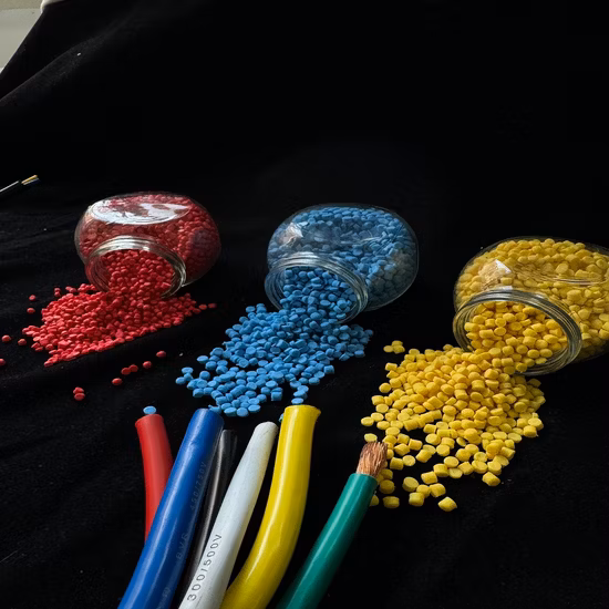 Cable Jacket Insulation Cover Wire Cable Polyvinyl Chloride Granules with Best Price