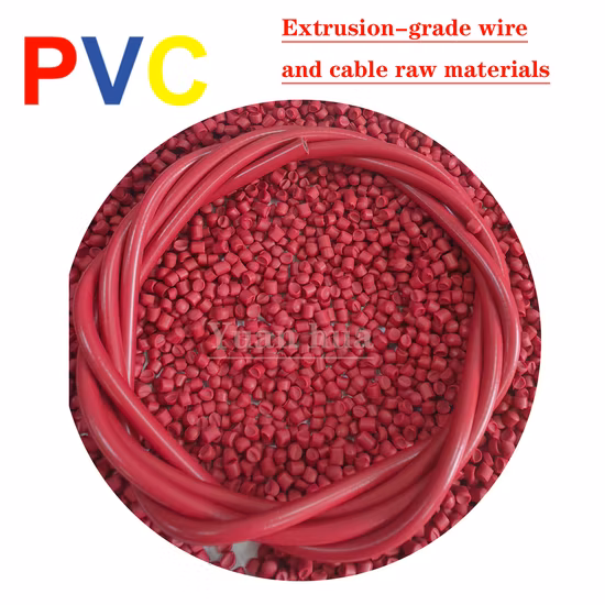 High Quality PVC Raw Material/PVC Compound/Granules PVC for Shoe, Wire & Cable